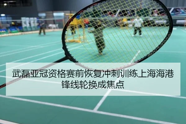 武磊亚冠资格赛前恢复冲刺训练上海海港锋线轮换成焦点